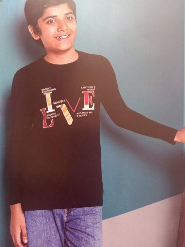Picture of MDL00614 :: Size:6-7 Years :: Boys Full Sleave T Shirt