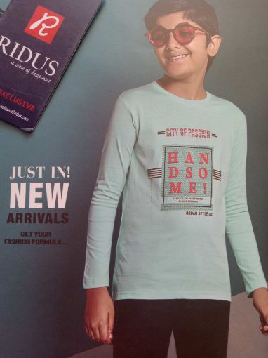 Picture of MDL00614 :: Size:8-9 Years :: Boys Full Sleave T Shirt