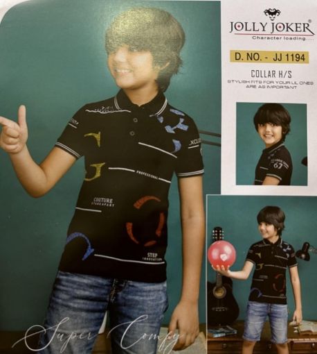 Picture of MDL00906 :: Size:5-6 Years :: Boys T-Shirt (With Collar)