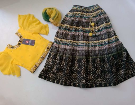 Picture of MDL01182 :: Size:8-9 Years :: Girls Lehenga