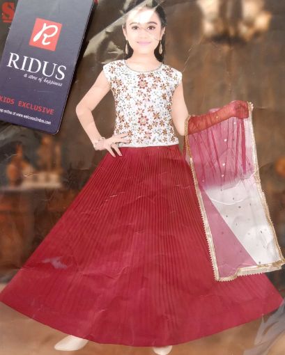 Picture of MDL01371 :: Size:6-7 Years :: Girls Lehenga