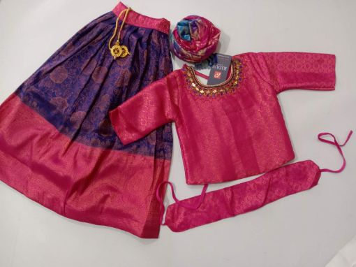 Picture of MDL01782 :: Size:6-7 years :: Girls lehenga