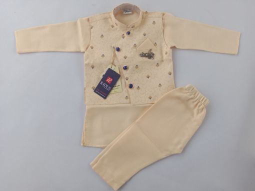 Picture of MDL01717 :: Size:6-7 Years :: Boys Party Wear-Sherwani and Dhoti Sets