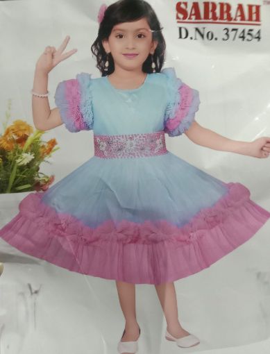 Picture of MDL02057 :: Size:6-7 Years :: Designer Frocks