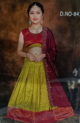 Picture of MDL02072 :: Size:6-7 Years :: Girls Lehenga