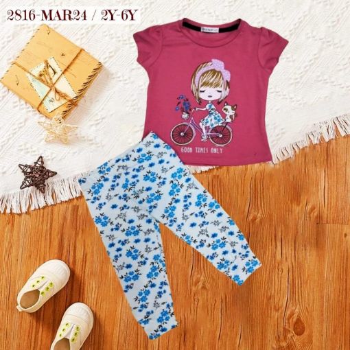 Picture of MDL02107 :: Size:18-24 Months :: Girls Night Suit