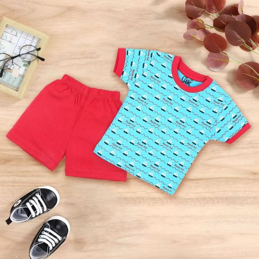Picture of MDL02128 :: Size:12-18 Months :: Boys-Top & Bottom Set