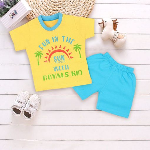 Picture of MDL02132 :: Size:6-9 Months :: Boys-Top & Bottom Set