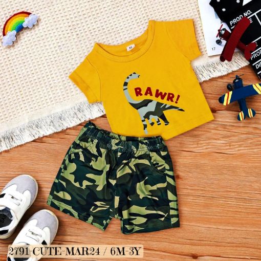 Picture of MDL02157 :: Size:6-9 Months :: Boys-Top & Bottom Set
