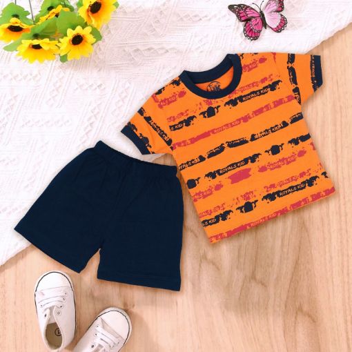 Picture of MDL02130 :: Size:12-18 Months :: Boys-Top & Bottom Set
