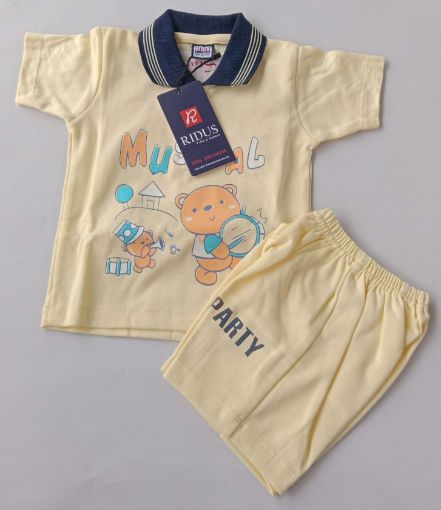 Picture of MDL02671 :: Size:0-3 Months :: Boys-Top & Bottom Set