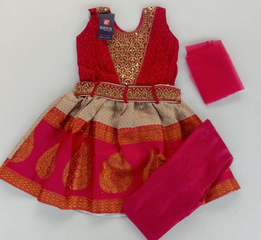 Picture of MDL03057 :: Size:3-4 Years :: Girls Traditional Wear