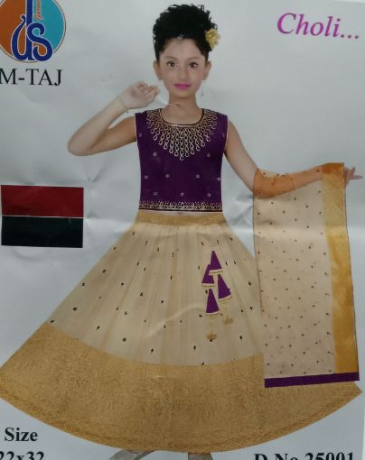 Picture of MDL03104 :: Size:4-5 Years :: Girls Lehenga