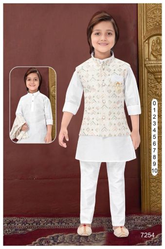 Picture of MDL03409 :: Size:4-5 Years :: Boys Party Wear-Sherwani and Dhoti Sets