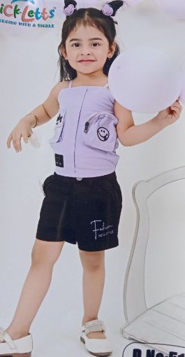Picture of MDL03411 :: Size:18-24 Months :: Girls Top And Shorts Set