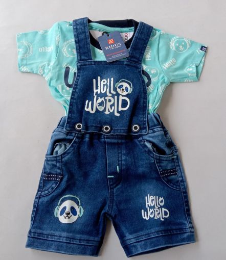 Picture of MDL03505 :: Size:12-18 Months :: Baby Boy-Dungarees