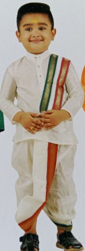 Picture of MDL03704 :: Size:2-3 Years :: Boys Party Wear-Sherwani and Dhoti Sets