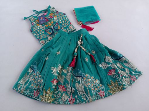 Picture of MDL03749 :: Size:9-12 Months :: Girls Lehenga