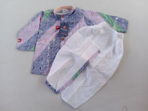 Picture of MDL03776 :: Size:6-9 Months :: Boys Kurta Set