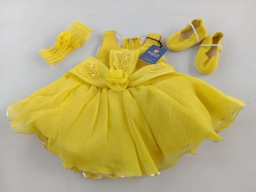 Picture of MDL03835 :: Size:6-9 Months :: Designer Frocks